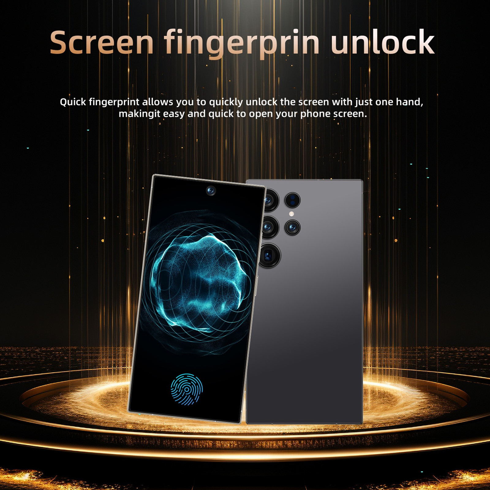 C25 Unlocked Phone Smartphone 8GB 256GB Android14.0 6800mAh 6.8inch 5G - Image 6