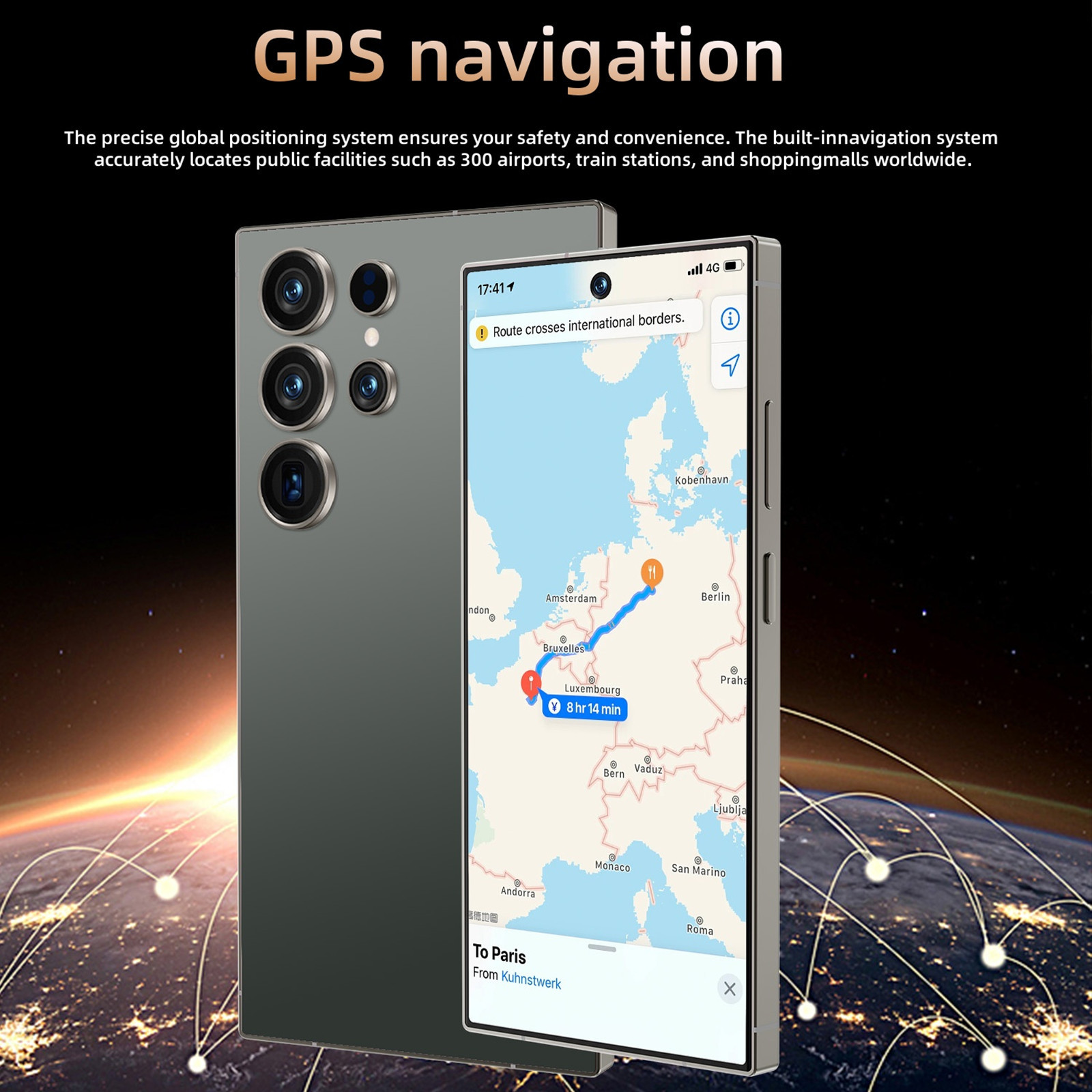 C25 Unlocked Phone Smartphone 8GB 256GB Android14.0 6800mAh 6.8inch 5G - Image 2